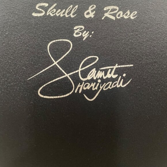 Metal Clothing Co Skull & Rose Graphic T XXL Festival Skater Goth Rock Concert - Picture 3 of 8